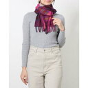 ジョシュアエリス Joshua Ellis Cashmere Muffler (Picnic Check Rhubard)