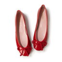 プリティ バレリーナ Pretty Ballerinas ROSARIO wrinklepatent（ロザリオ ウィンクルパテント）バレエシューズ （ROJO）