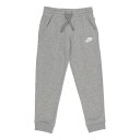 ナイキ NIKE ジュニア スウェットロングパンツ ナイキ YTH NSW クラブ FT ジョガー パンツ DA0864091 （グレー）