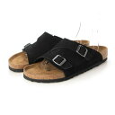 ビルケンシュトック BIRKENSTOCK Zurich Suedeユニセックス （ブラック）