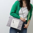 クーコ COOCO リサイクルPETサコッシュ (Lグレー)
