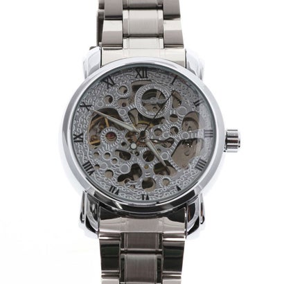 楽天LOCOMALL（ロコンド公式ストア）ヴァリアススタイル VARIOUS STYLE 自動巻き腕時計 機械式腕時計 ミッドサイズのフルスケルトン腕時計 シンプル ATW016-SLV （SLV）