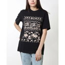 センソユニコ Sensounico JNBY Loose-fit Cloud Rabbit T-shirt (黒系マルチ)