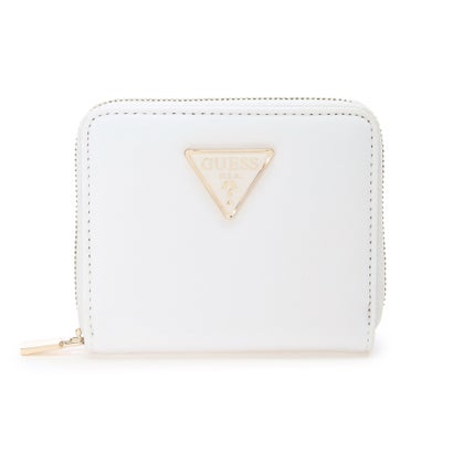 ゲス GUESS ECO GEMMA Small Zip Around Wallet （WHI） 財布 レディース