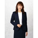 パーフェクトスーツファクトリー Perfect Suit FActory 【WEB限定】メランジニット スーツ テーラージャケット (ネービー)