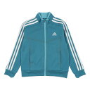 アディダス adidas ジュニア 長袖ジャージジャケット YB 24/7 デニム_ウォームアップジャケット HZ8597 (プリラブドブルー/ホワイト)