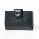 コーチ COACH 二つ折り財布 (ブラック)(4)