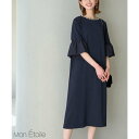 ロペピクニック ROPE' PICNIC 【一部店舗限定】【Mon E’toile/モンエトワール】パールサックDress (ネイビー(40))