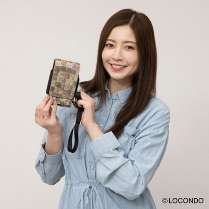 リンレ RINRE スマホショルダー (フローライトグリーン)