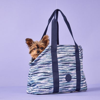 キプリング Kipling ART M PET BAG【返品不可商品】 （Brush Stripes） ペットバッグ