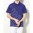 アンダーアーマー UNDER ARMOUR メンズ ゴルフ 半袖シャツ UA Rush Wordmark Polo 1378291 （Sonar Blue / Silver / Reflective）