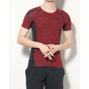 アンダーアーマー UNDER ARMOUR メンズ フィットネス 半袖コンプレッションインナー UA HEATGEAR ARMOUR SHORT S 1378351 (Chakra)