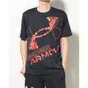 アンダーアーマー UNDER ARMOUR メンズ 半袖機能Tシャツ UA TECH SHORT SLEEVE XL LOGO 1378362 （Black / After Burn /）