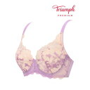 トリンプ Triumph トリンププレミアム レッドレーベル 0095 フルカップブラジャー Gカップ (クロッカス)