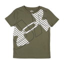 アンダーアーマー UNDER ARMOUR ジュニア 半袖機能Tシャツ UA TECH SUPER BIG LOGO SS 1378273 (Marine OD...