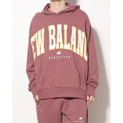 ニューバランス New Balance メンズ スウェットパーカー クラシックス スウェットフーディー UT31550 (パープル)