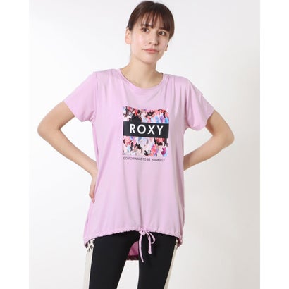 ロキシー ROXY レディース フィットネス 半袖Tシャツ DEPARTURE RST231533 （ピンク）