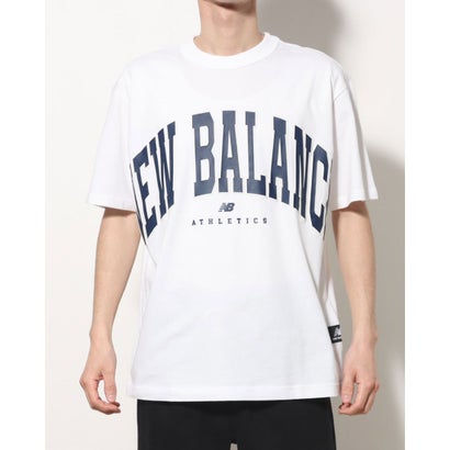 ニューバランス New Balance メンズ 半袖Tシャツ クラシックス ショートスリーブTシャツ UT31551 （ホワイト）