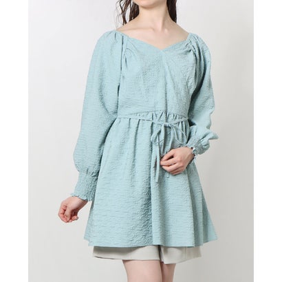 チーク Cheek 2WAYカシュクールチュニック (MIGR) チーク Cheek 2WAYカシュクールチュニック (MIGR)