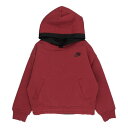 ナイキ NIKE ジュニア スウェットフルジップ ナイキ YTH C.O.B. RVRSBL L/S フーディ DX5518677 (チームレッド/チームレッド/(ブラック))