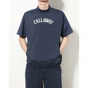 キャロウェイ Callaway メンズ ナイロンストレッチ半袖プルオーバーブルゾン 6217194462 (ネイビー)