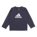 アディダス adidas ジュニア 長袖Tシャツ YB MH ロングスリーブ Tシャツ IA9300 (レジェンドインク)