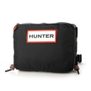 ハンター ウエストポーチ レディース ハンター HUNTER トラベル リップストップ サコッシュ （BLACK/RED BOX LOGO）