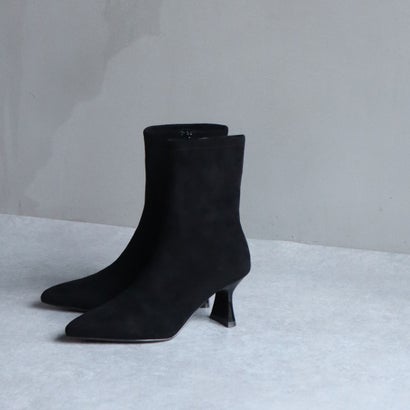 ミレム mirem Suede stretch boots （BLACK）