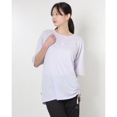 プーマ PUMA レディース フィットネス 半袖Tシャツ SS シャーリング Tシャツ_ 676268 （SPRING LAVENDER）