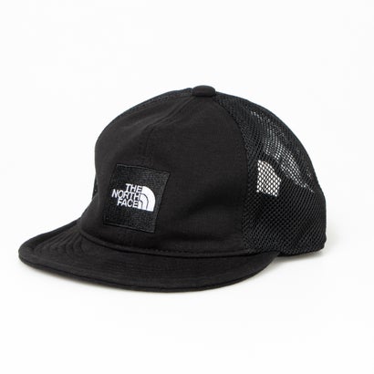 楽天LOCOMALL（ロコンド公式ストア）ザ ノース フェイス THE NORTH FACE ジュニア トレッキング 帽子 Baby Square Logo Mesh Cap_ベビー スクエアロゴメッシュキャップ NNB02000 （ブラック）