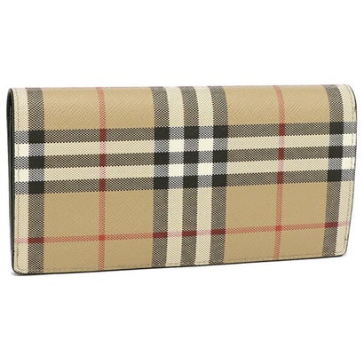 バーバリー BURBERRY 長財布 ベージュ メンズ BURBERRY 8057952 A7026 一粒万倍日 （マルチカラー）