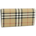 バーバリー 長財布 メンズ バーバリー BURBERRY 長財布 ベージュ メンズ BURBERRY 8057952 A7026 一粒万倍日 （マルチカラー）