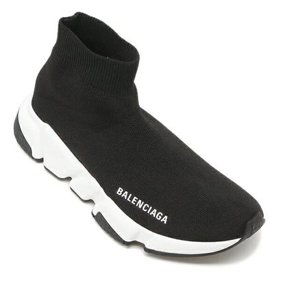 バレンシアガ BALENCIAGA スニーカー 靴 スピード ロゴ ブラック レディース BALENCIAGA 587280 W2DBQ ..