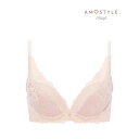 アモスタイル バイ トリンプ AMOSTYLE BY Triumph 夢みるブラ ビューティーコラーゲン 1413 Eカップ (ピンク)