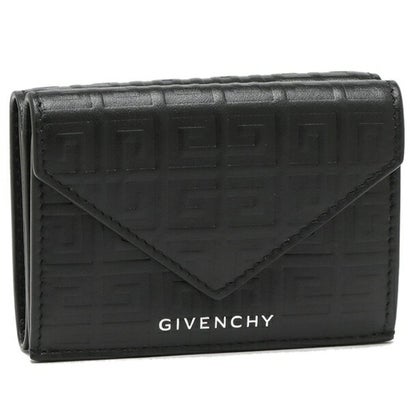 ジバンシィ 折り財布 レディース ジバンシィ GIVENCHY 三つ折り財布 コンパクト財布 ブラック メンズ レディース GIVENCHY BB60K6B1J4 001 一粒万倍日 （ブラック）