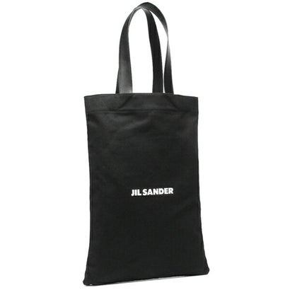 ジルサンダー Jil Sander トートバッグ キャンバストート ブラック メンズ レディース JIL SANDER J25WC0004 P4863 001 A4対応 (ブラック)