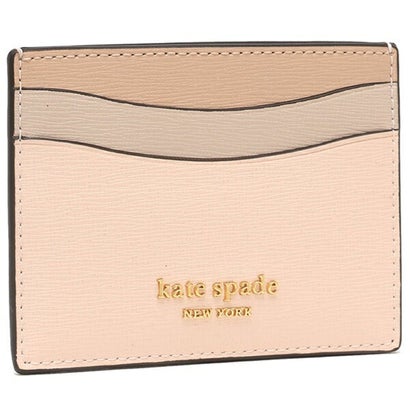 ケイトスペード ケイトスペードニューヨーク kate spade new york カードケース パスケース モーガン ベージュマルチ レディース KATE SPADE K8967 650一粒万倍日 （マルチカラー）