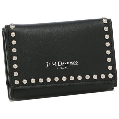 ジェイアンドエムデヴィッドソン J&M DAVIDSON 三つ折り財布 ミニ財布 ブラック レディース J&M DAVIDSON SFLW1XX SCXX 999S (ブラック) ジェイアンドエムデヴィッドソン J&M DAVIDSON 三つ折り財布 ミニ財布 ブラック レディース J&M DAVIDSON SFLW1XX SCXX 999S (ブラック)