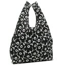 マリメッコ marimekko トートバッグ エコバッグ スマートバッグ ウニッコ ブラック ホワイト レディース marimekko 091493 190 A...