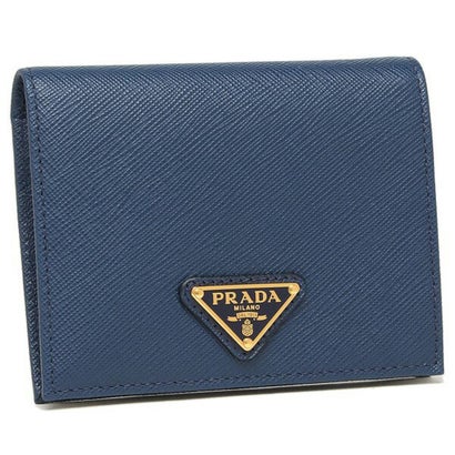 プラダ PRADA 財布 折財布 レディース PRADA 1MV204 QHH 016 ブルー （ネイビー）