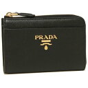 プラダ PRADA キーケース コインケース レディース PRADA 1PP122 QWA F0002 ブラック （ブラック）