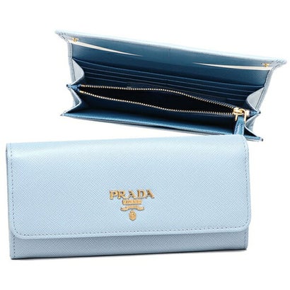 プラダ 長財布 レディース プラダ PRADA 長財布 サフィアーノマルチカラー ブルー レディース PRADA 1MH132 ZLP F02T0 （ブルー）