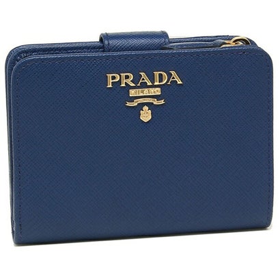 プラダ PRADA 折財布 レディース PRADA 1ML018 QWA F0016 ブルー （ブルー）