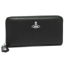 ヴィヴィアン ウエストウッド Vivienne Westwood 長財布 リビーガン ブラック レディース VIVIENNE 51050023 S000D N403 一粒万倍日 (ブラック)(4)
