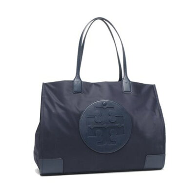 トリーバーチ TORY BURCH トートバッグ エラ ネイビー レディース TORY BURCH 87116 405 A4対応 (ネイビー)