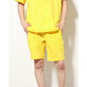 アスレタ ATHLETA メンズ サッカー/フットサル パンツ ジャガードスウェットハーフパンツ 03373 (YEL)