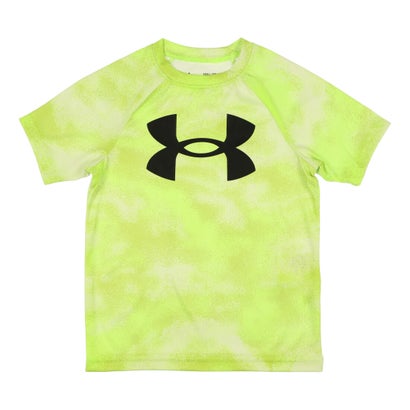 A_[A[}[ UNDER ARMOUR WjA @\TVc UA TECH BIG LOGO PRINTED SS 1363278 iLime Surge / / Blackj