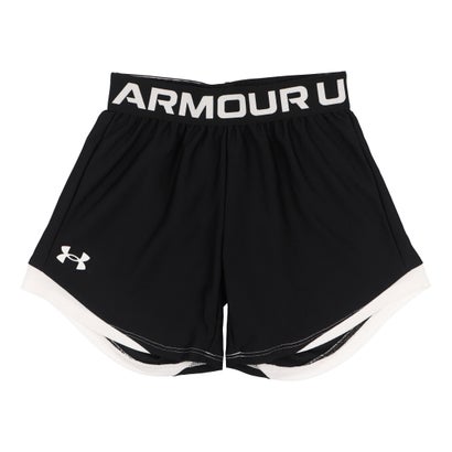 A_[A[}[ UNDER ARMOUR WjA V[c UA Play Up 5 Inch Short 1377023 iBlack / White / Whitej