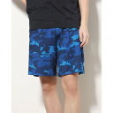 アンダーアーマー UNDER ARMOUR メンズ ジャージハーフパンツ UA TECH VENT PRINTED SHORT 1376957 （Blue Mirage / / Black）