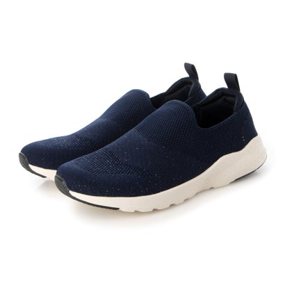 ミッシェルクラン MICHEL KLEIN レディース スニーカー 靴 スリッポン 超軽量 MK139 婦人 ニット （NAVY）